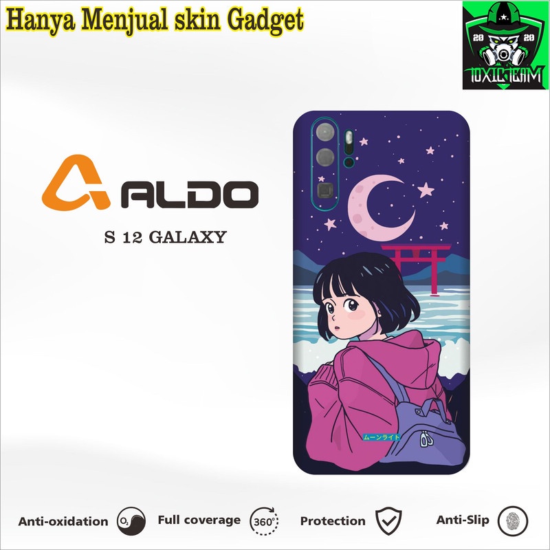 SKIN HANDPHONE ALDO S12 GALAXY  GIRL