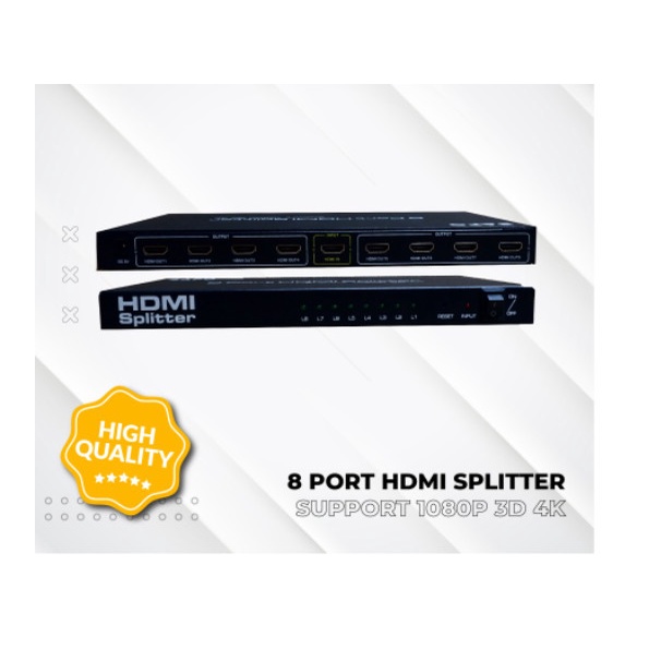 Splitter HDMI 1-8 BAFO HDMI Spliter 8 port