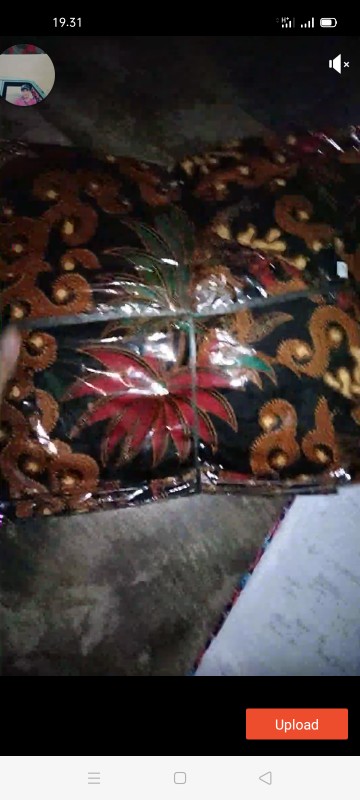 Maura Couple - Sania Ruffle Batik Couple Ori Ndoro Jowi Garansi Termurah Shopee - Batik Modern Solo