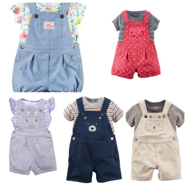 Overall Baju Bayi Lucu Setelan Baju Bayi Baju Pergi Bayi Shopee Indonesia