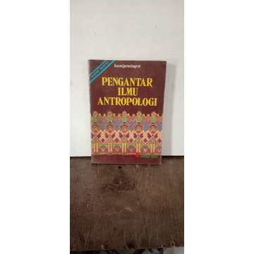 

pengantar ilmu antropologi