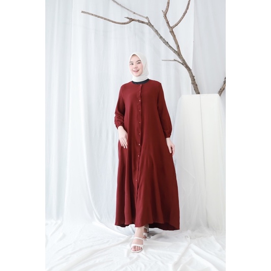 SAFIRA MAXI (Ld -+ 108 Pjg 135) Gamis Polos