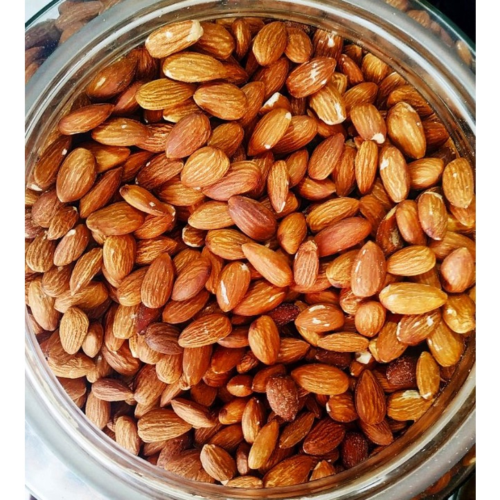 

Kacang Almond roasted almond kupas almond panggang original
