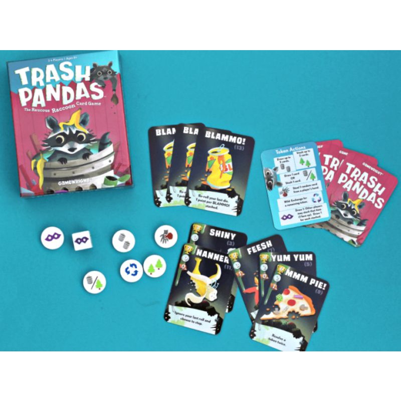 trash pandas board game