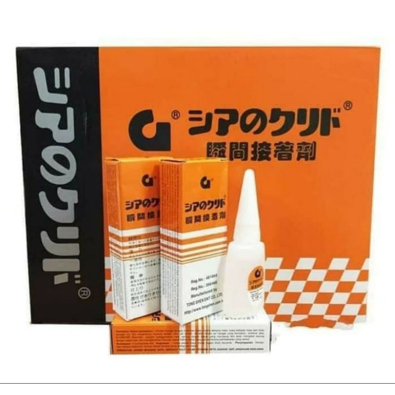 

Lem korea g/lem power glue/lem gila/lem besi original per dus