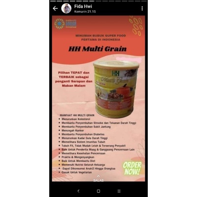 

PRODUK HERBAL HH MULTIGRAIN HWI