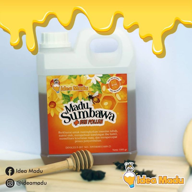 

TERBARU Madu Sumbawa 1000 gr