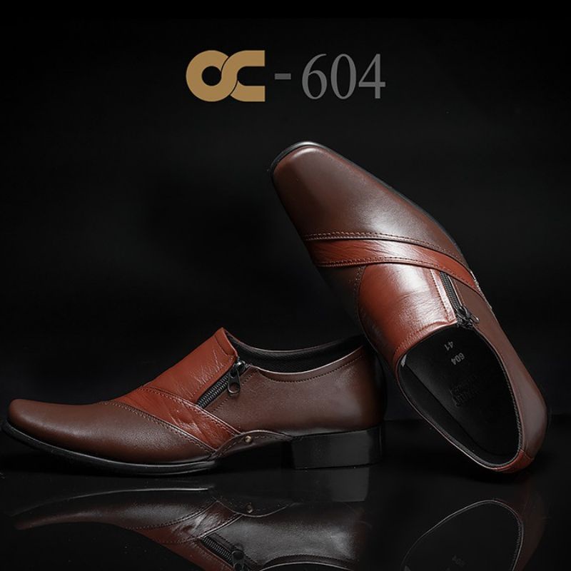BEST SELLER 2022 SEPATU PANTOFEL PRIA KULIT ASLI OC-604