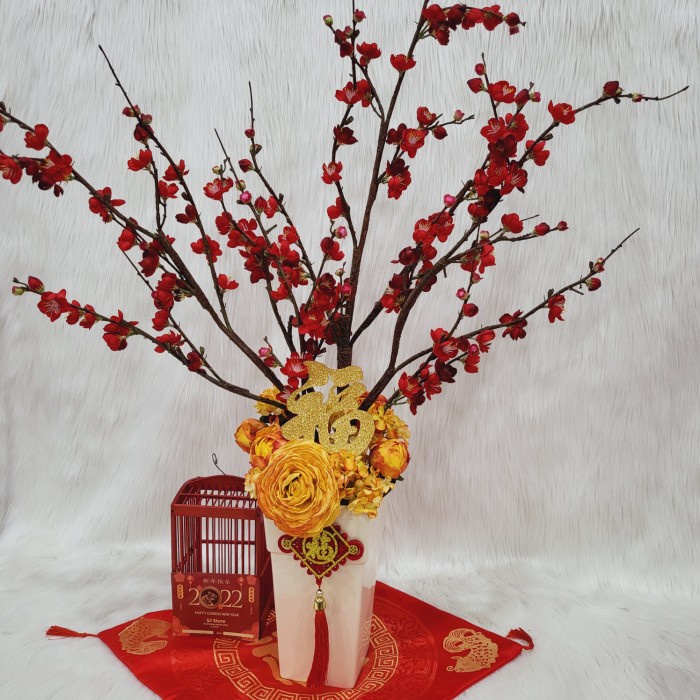 

Paket dekorasi hiasan hampers imlek sakura chinese new year 5