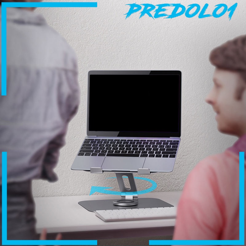 (Predolo1) Stand Dudukan Laptop Universal Rotasi 360 Derajat Adjustable