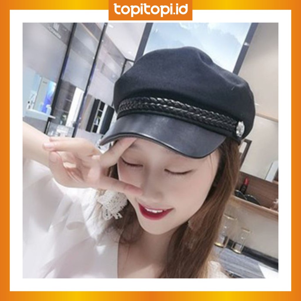 TOPI BARET WANITA KOREAN STYLE IMPORT