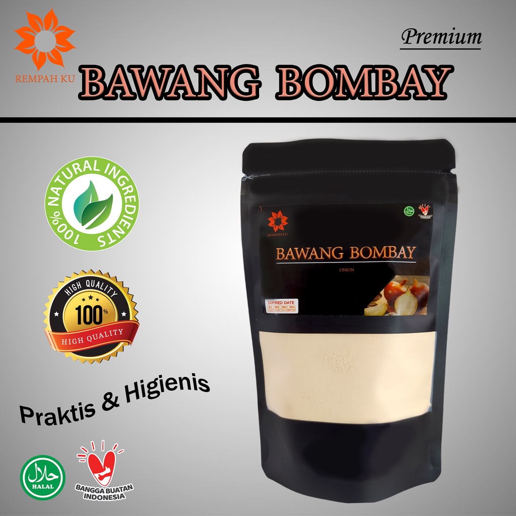 

Bawang Bombay Bubuk 50gr Murni