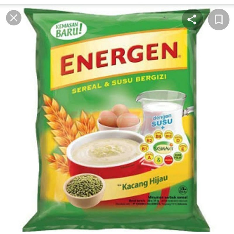 

energen kacau hijau