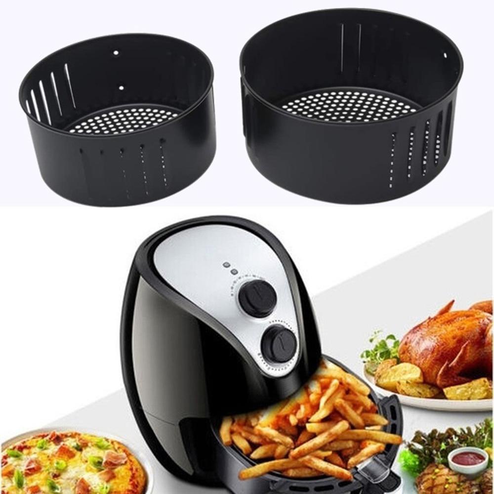 NICKOLAS1 Air fryer Basket Pengganti Anti Lengket Air fryer Aksesoris Dapur Panggang Cuci Piring Aman Peralatan Dapur