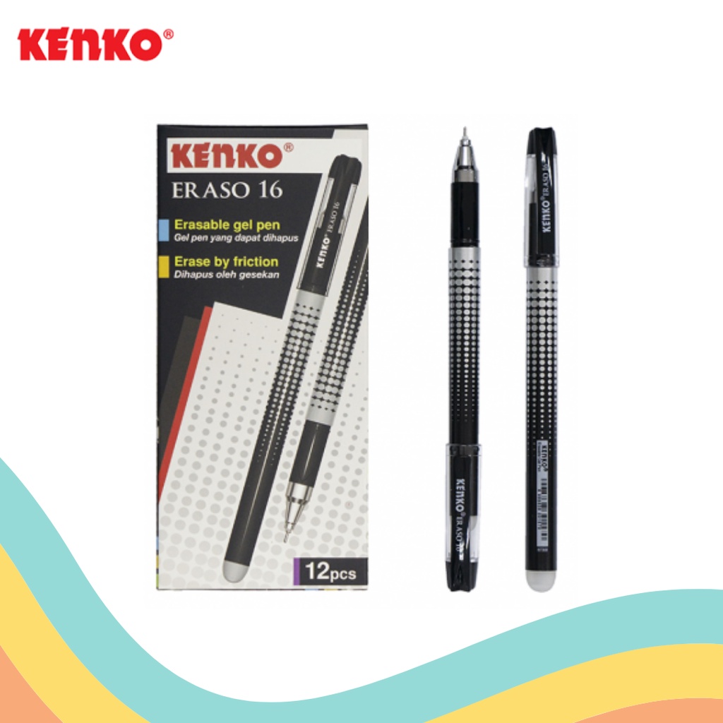 

GEL PEN KENKO ERASO 16 (12 PCS)