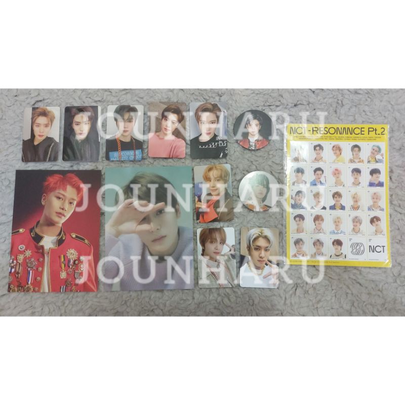 NCT RESONANCE ARRIVAL DEPARTURE PHOTOCARD HAECHAN JUNGWOO JAEHYUN FINAL ROUND PUNCH YUTA NEO ZONE
