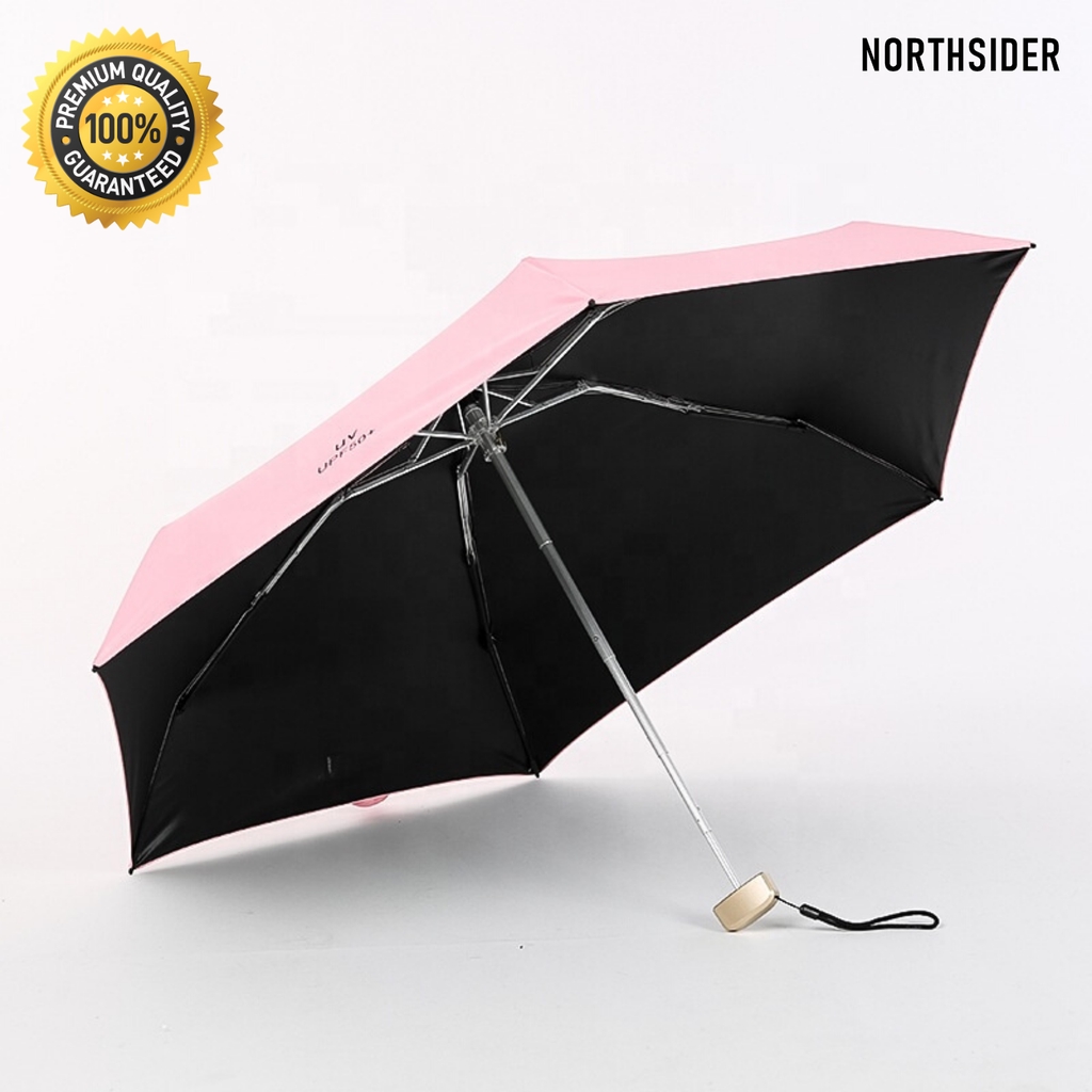 PAYUNG LIPAT MINI CANTIK ANTI UV MINI UMBRELLA D92CM + SARUNG dan TALI