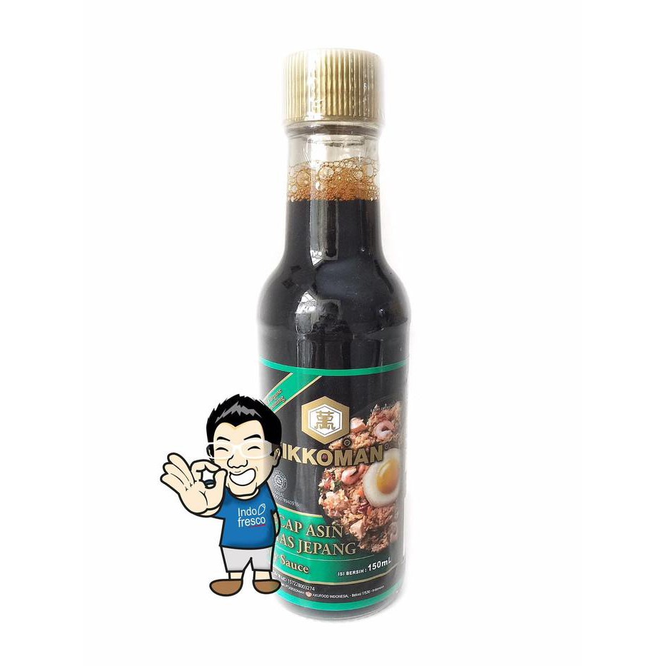 

Kikkoman Soy Sauce All Purpose- Kecap Halal- Shoyu 150Ml