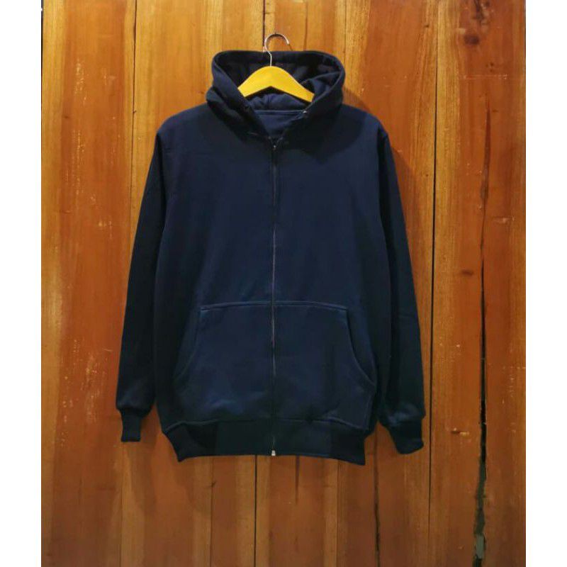 sweater hoodie polos Zipper pria wanita size_M_L_XL_XXL_XXXL