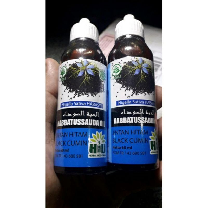 Habbatussauda Oil 100% HABASYI HIU 100 ml