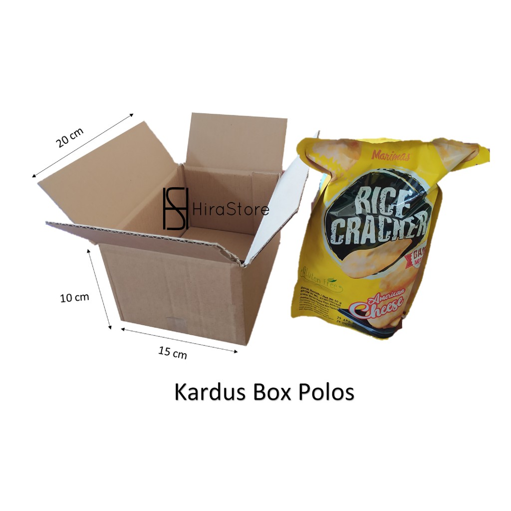 

Kardus Packing 20x15x10 / Box Polos / Karton Packing Polos / Kardus Polos