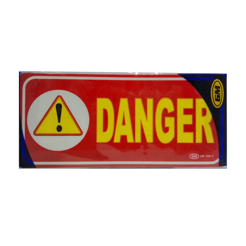 

GM LABEL MEDIUM LM 308 WARNA DANGER