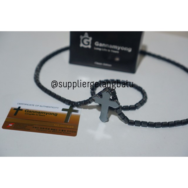 KALUNG SALIB GANNAMYONG GELANG KESEHATAN KRISTIANI KRISTEN KATOLIK aksesoris supplier rohani fashion