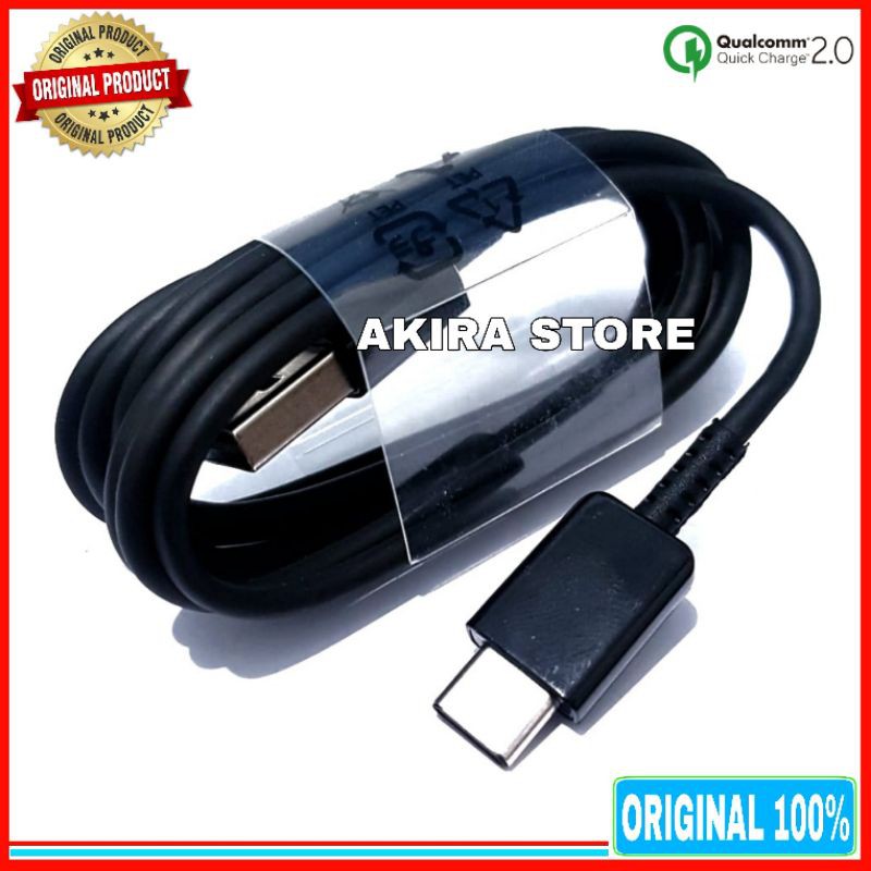 Kabel Data Samsung Fast Charging Ori USB C Original 100% Samsung Type C