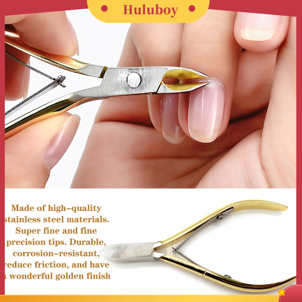 Huluboy Huluboy♡ Gunting Kuku Bahan Stainless Steel Anti Abrasi Untuk Penggunaan Rumah