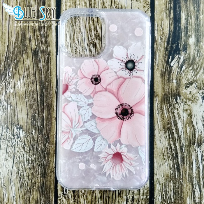 CASING PREMIUM SOFTCASE HARDCASE ANTICRACK MOTIF BUNGA 2 IPHONE 11 PRO