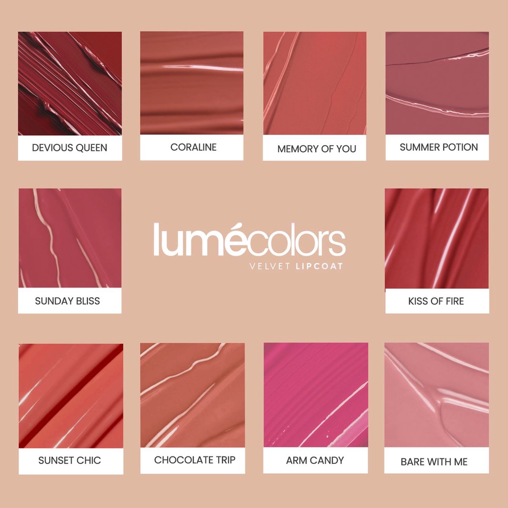 Lumecolors Velvet Lipcoat Lipstik
