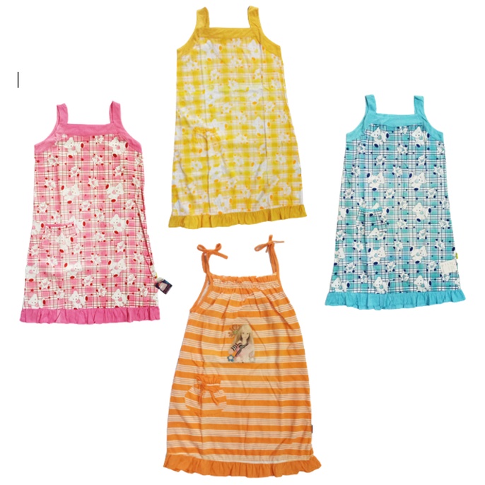 Daster anak perempuan Daster kaos perempuan Daster singlet CUCI GUDANG LAST STOCK NO RESTOCK