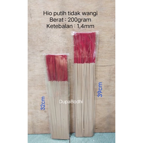 hio tidak wangi 100gram / hio putih / hio leluhur sembahyang cheng beng / dupa tidak wangi / dupa le