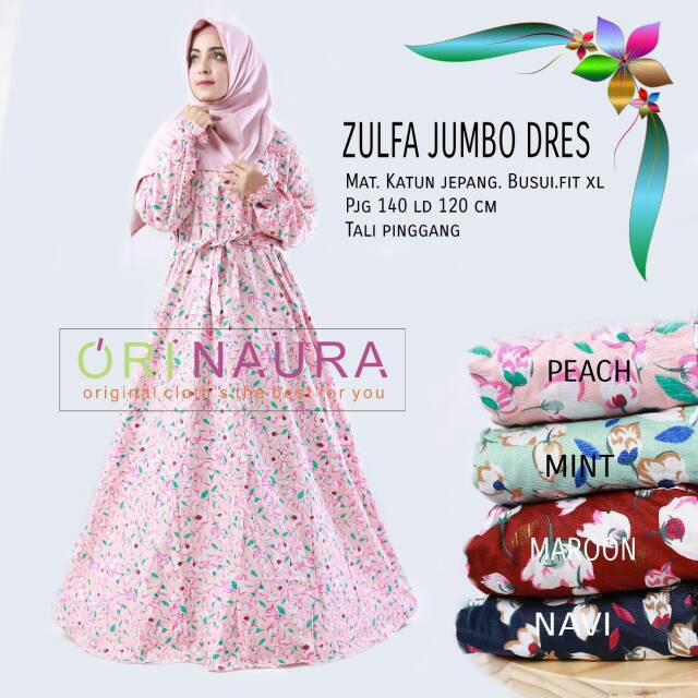 Zulfa jumbo Dress ORI NAURA