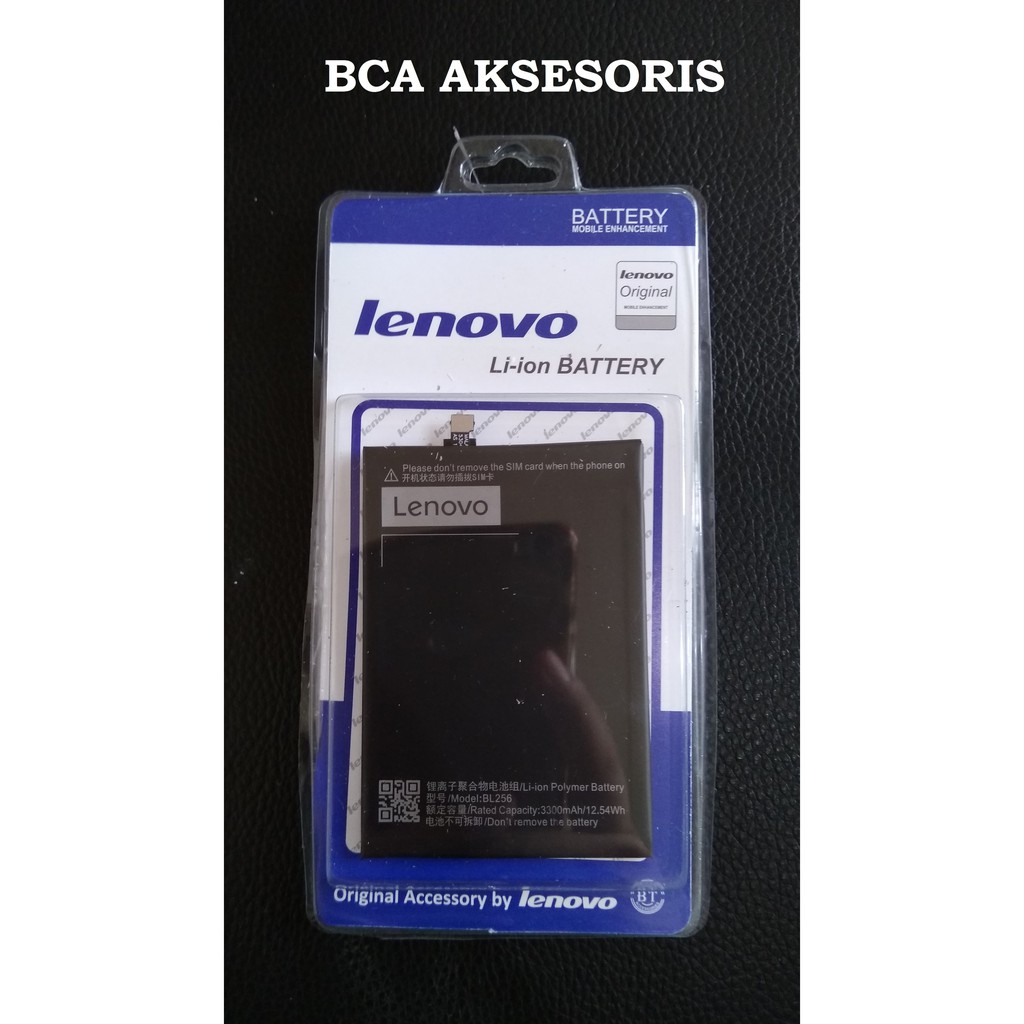 BATERAI LENOVO BL256 - LENOVO K4 NOTE - A7010 - VIBE 3 LITE ORIGINAL
