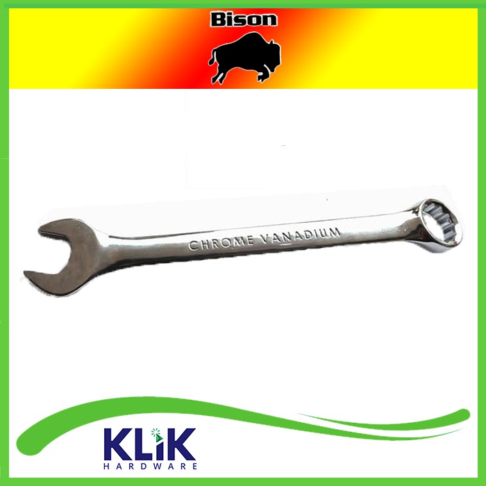 Bison Kunci Ring Pas 24 mm Eceran Satuan - Crome Vanadium