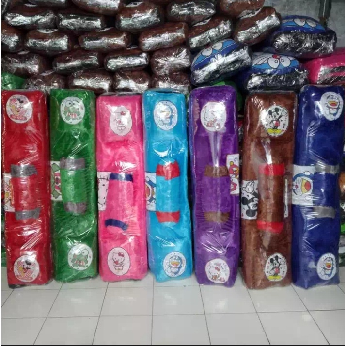 Surpet Motif Karakter Ukuran 130x170 cm Bahan Bulu Halus Kualitas Premium/Kasur Surpet Bulu Rasfur K