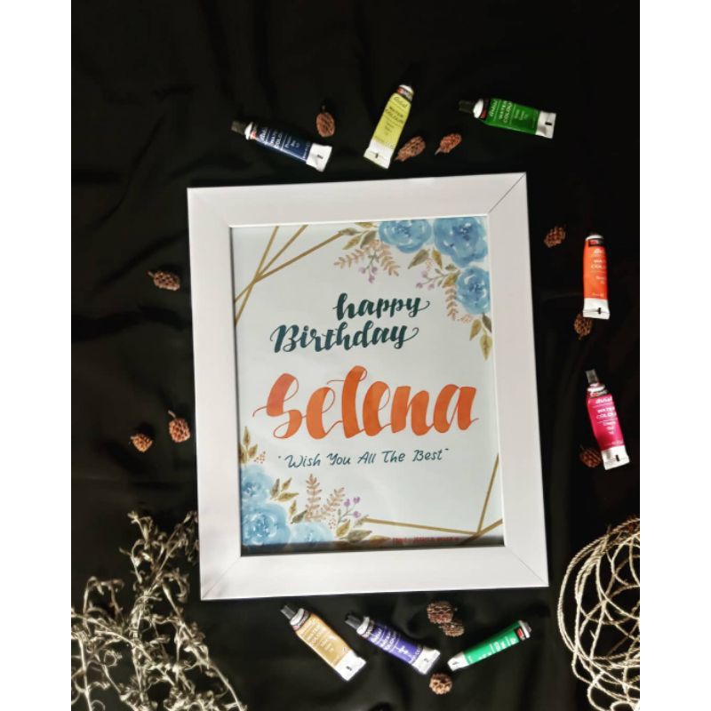 

HAND LETTERING/HADIAH WISUDA/HADIAH ULANGTAHUN/HADIAH UNIK/HADIAH BERKESAN