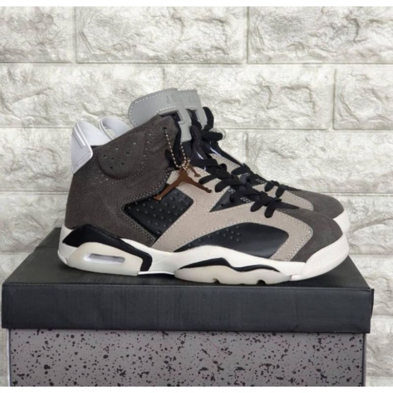 gray jordan 6