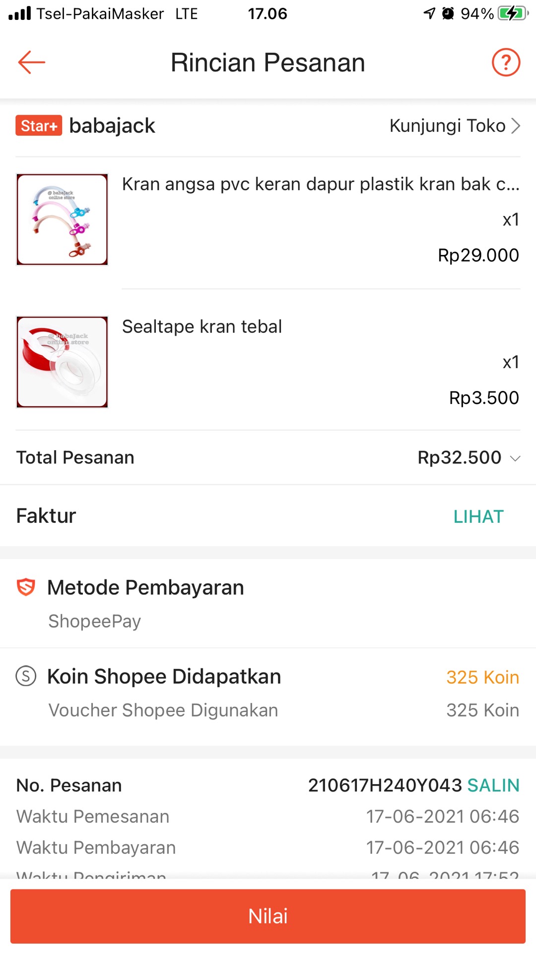 Sealtape Kran Tebal
