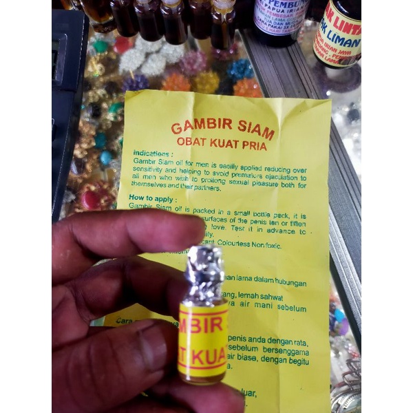 Gambir siam asli original