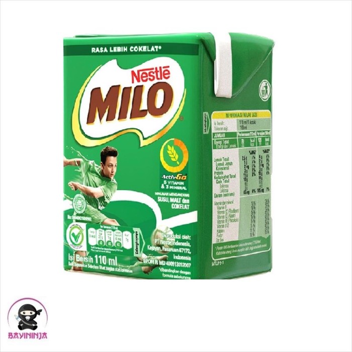 

LAINNYA-KEMASAN-MINUMAN- MILO ACTIVGO UHT COKELAT 115 ML -MINUMAN-KEMASAN-LAINNYA.