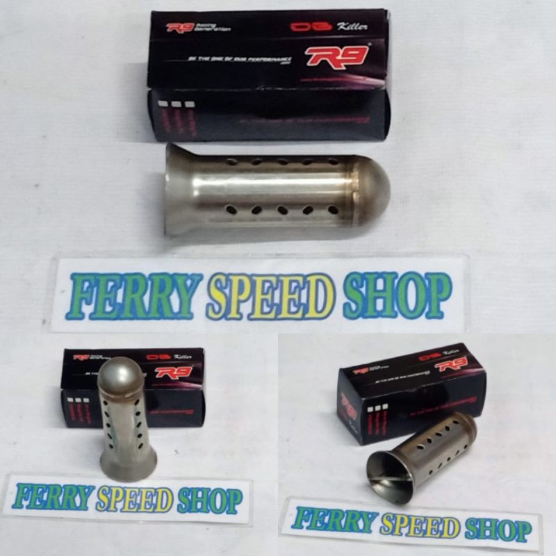 peredam suara / Db killer R9 Gp series ss R15 Xsr Mt15 Xabre Gsx 150 Cbr 150 Cb 150 R9 original 100%