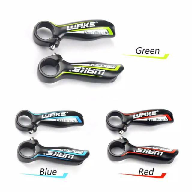 Tanduk WAKE / Bar End WAKE / Tanduk Alloy / Bar End Alloy / Tanduk Stang Sepeda / Bar End Handlebar