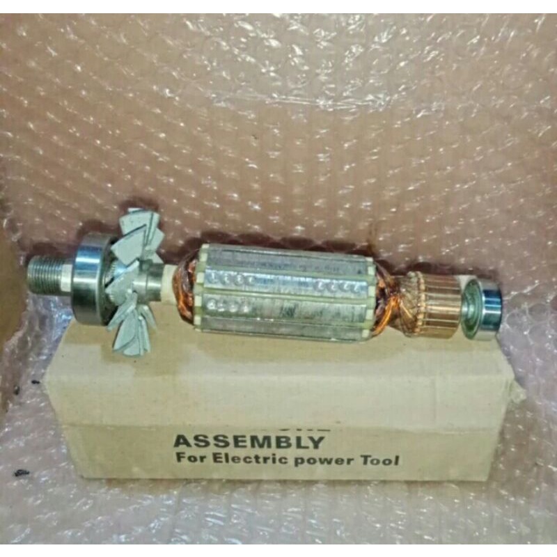 ARMATURE ASSEMBLY ANGKER MESIN TRIMER/ ROTOR N 3701