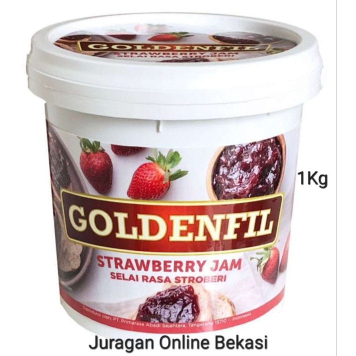 

Goldenfil Selai Strawberry 1Kg