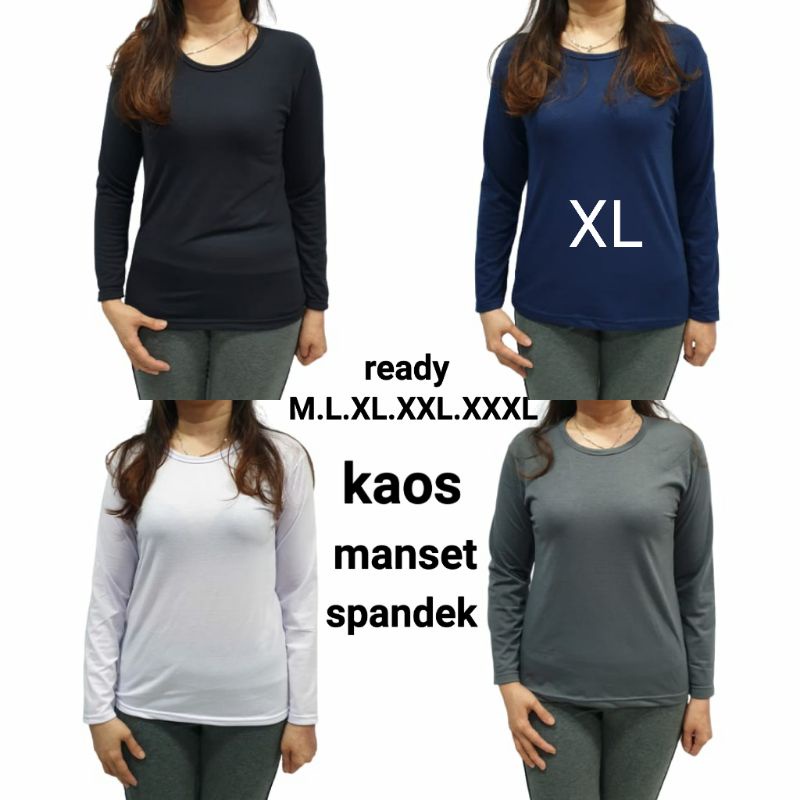 Meygrosir Spandex manset ukuran M.L.XL.XXL.XXXL pjg tgn