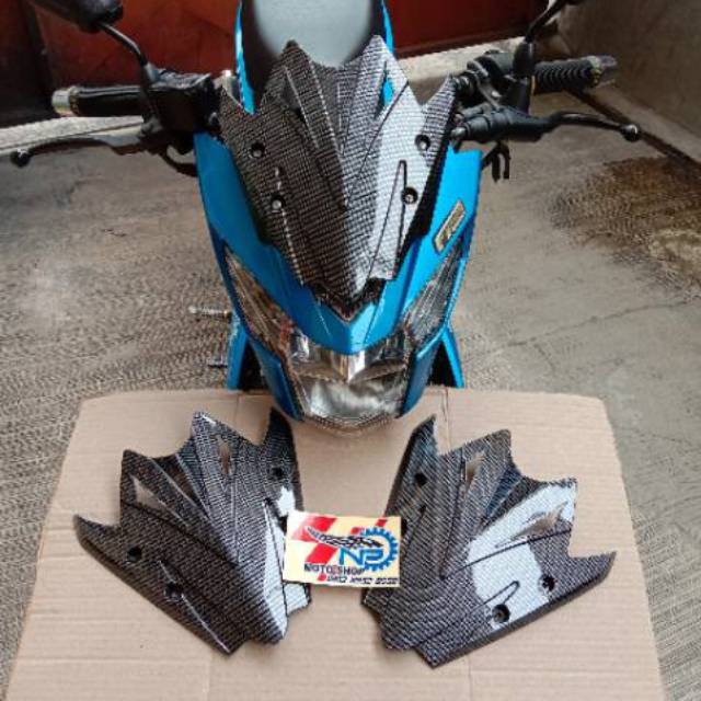 VISOR CARBON SATRIA FU INJEKSI RAIDER 150Fi