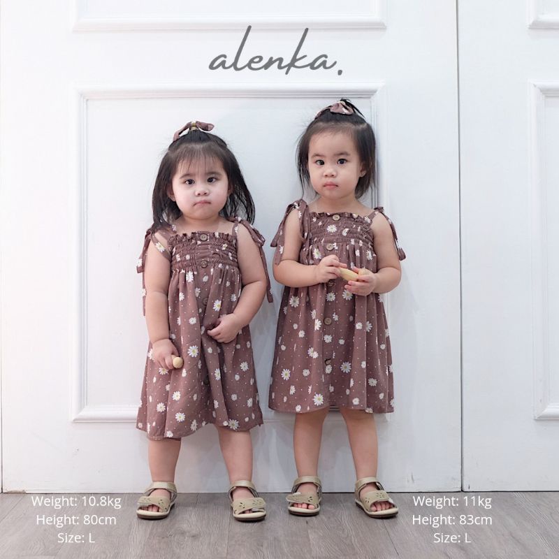 Alenka - Carmaine Dress (0 - 2 years) + Headband