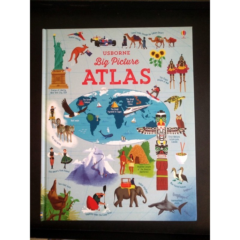 USBORNE - BIG PICTURE ATLAS